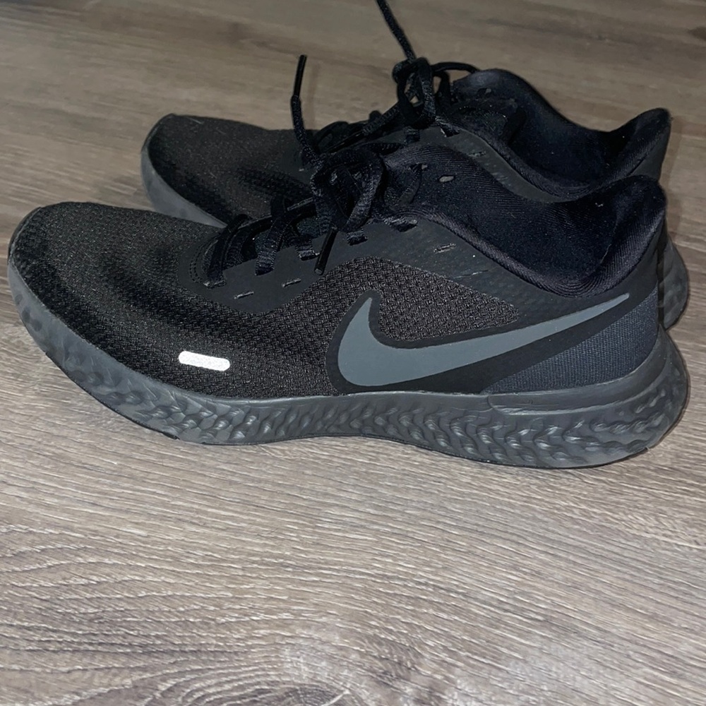 Black Nike sneakers